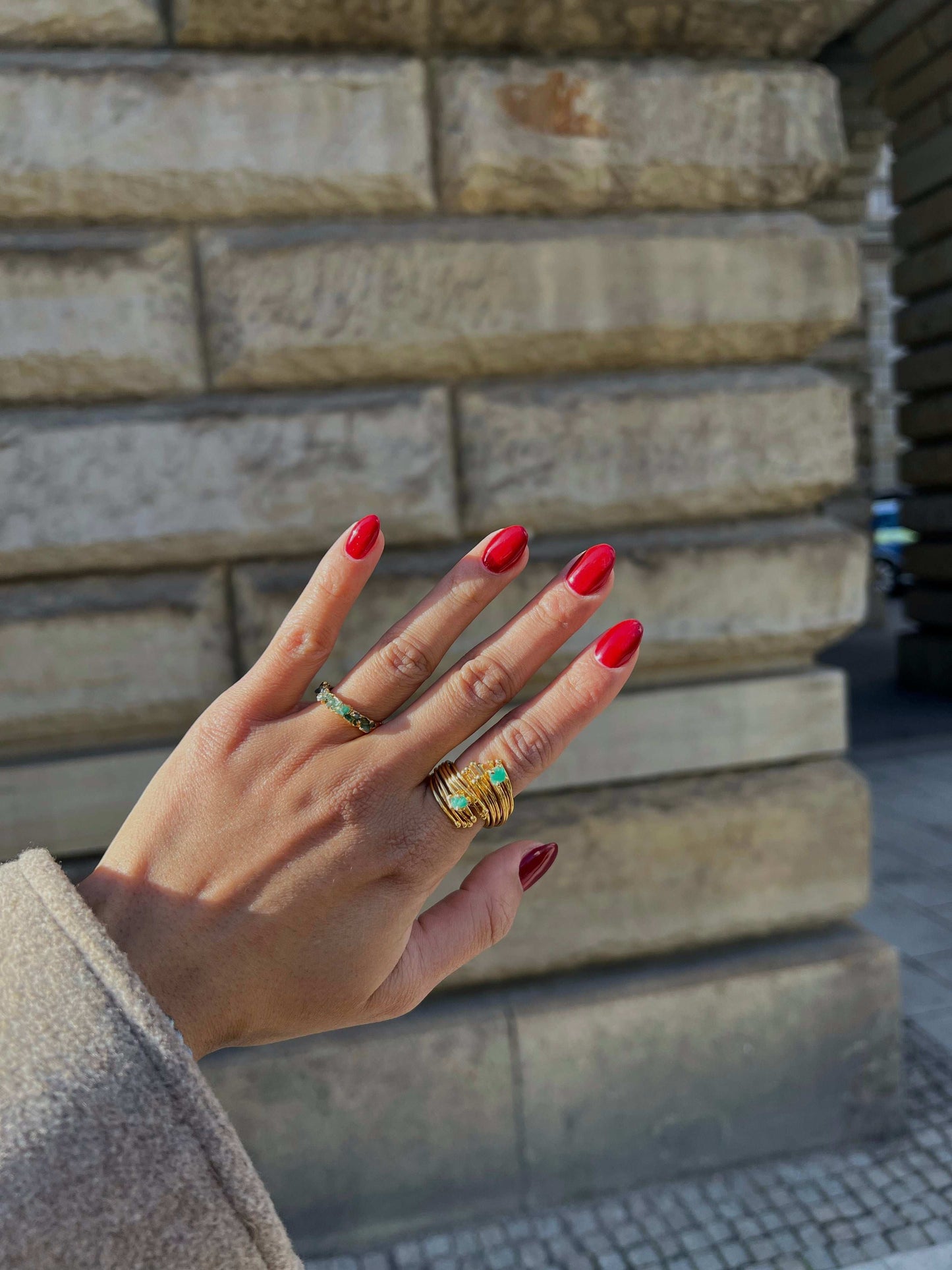 Mosaico Smaragd Ring